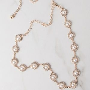 Akira Pearl Chain Belt